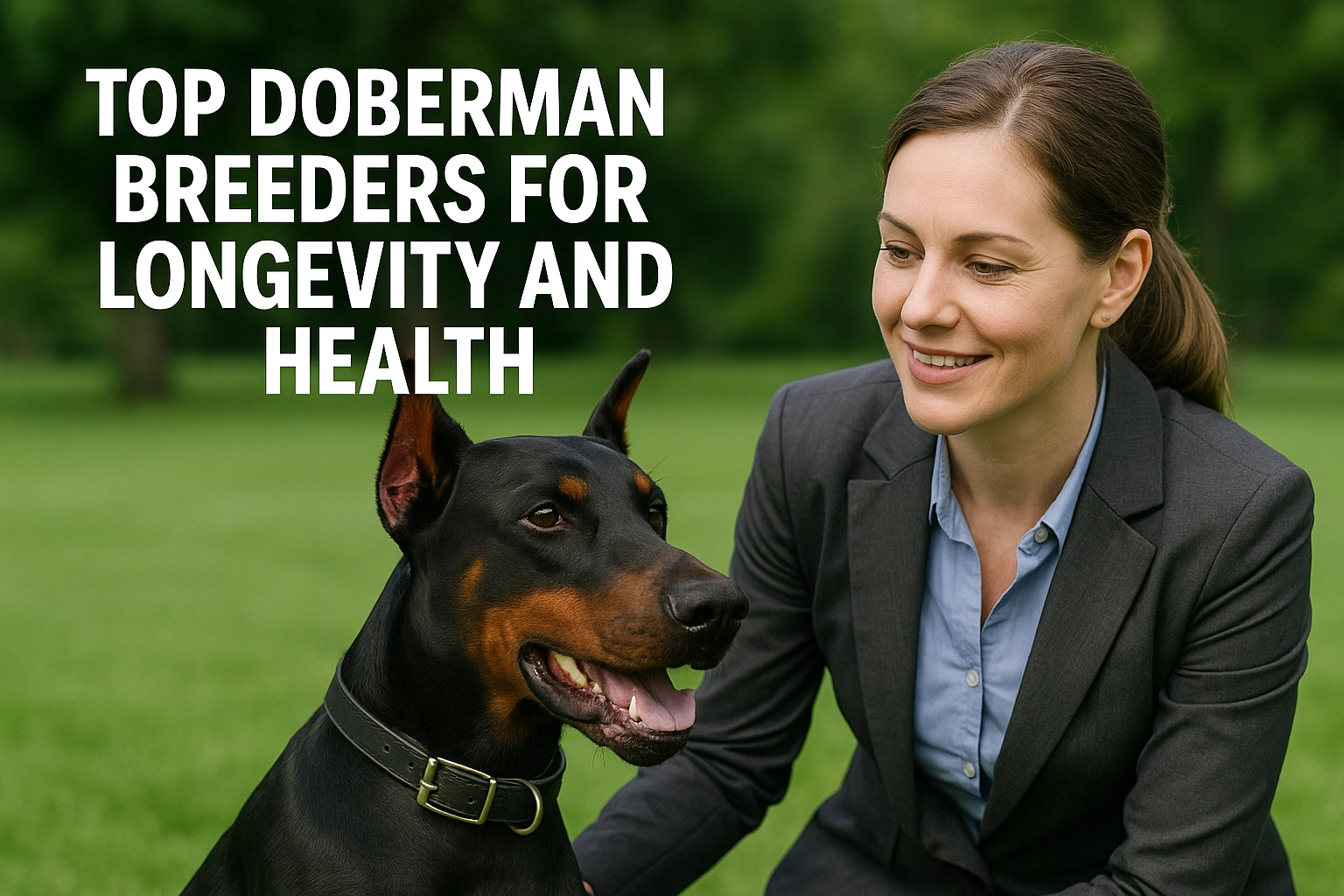 Top Doberman Breeders for Longevity and Health