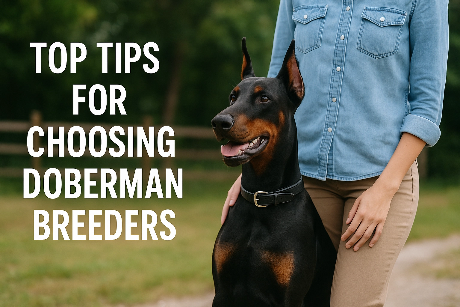 Top Tips for Choosing Doberman Breeders