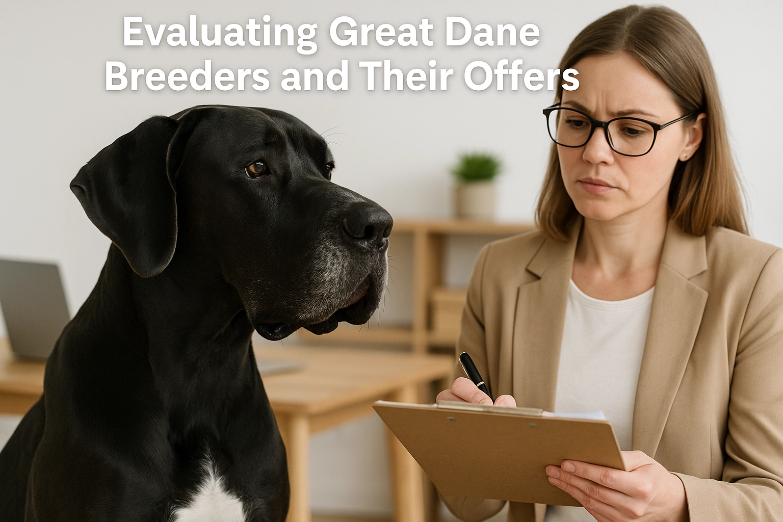 Evaluating Great Dane Breeders and Their Offers
