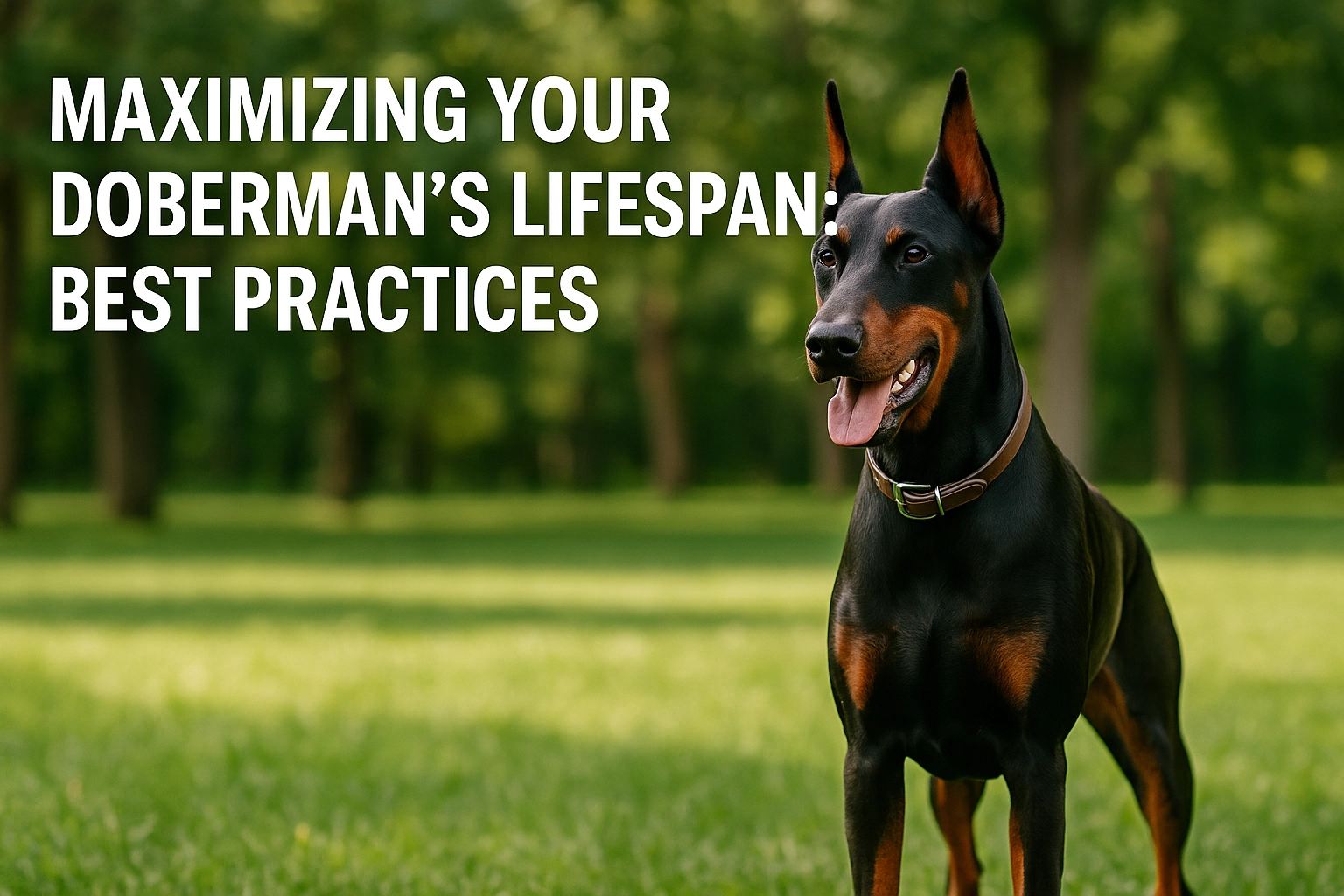 Maximizing Your Doberman’s Lifespan: Best Practices