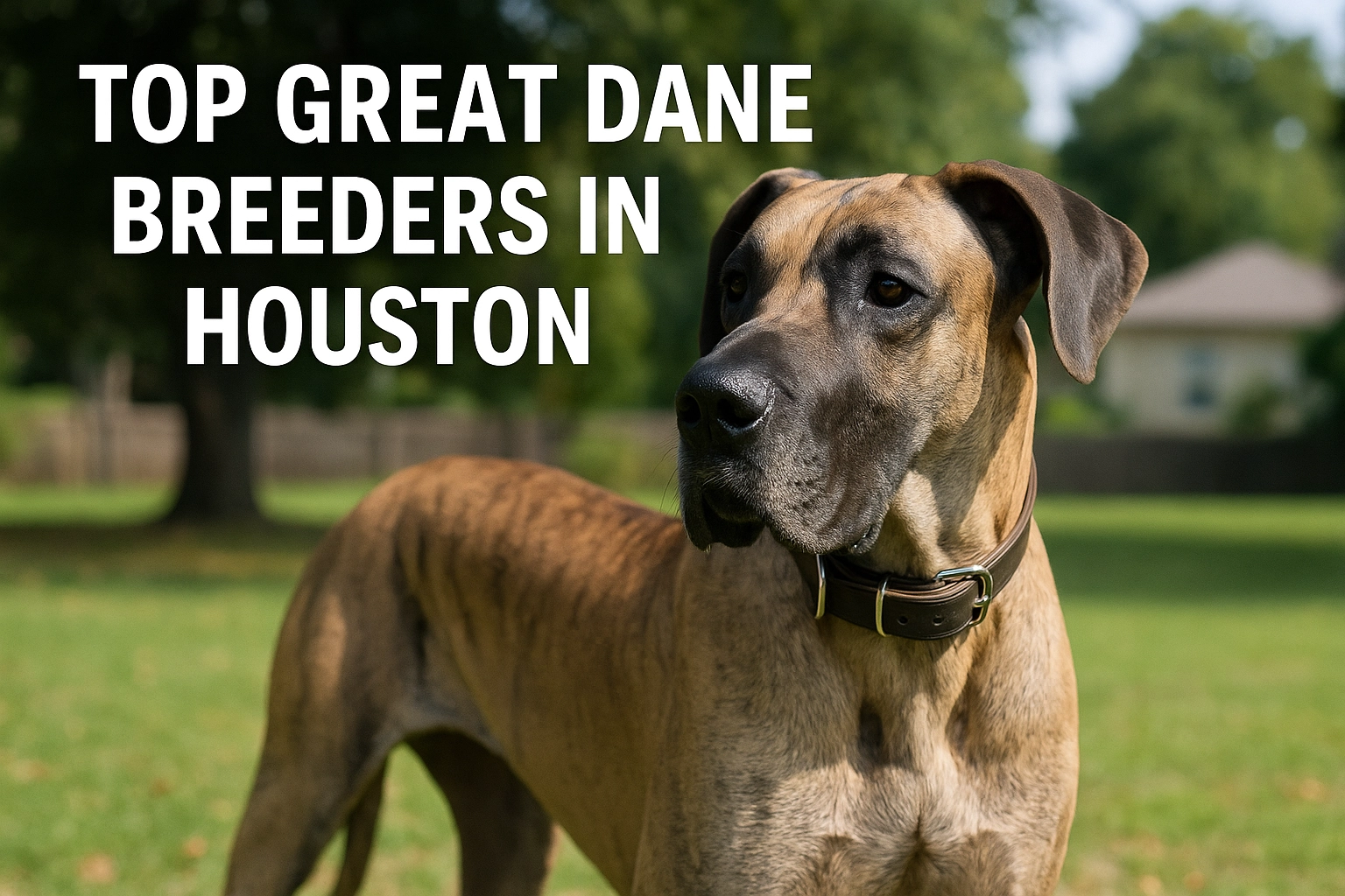 Top Great Dane Breeders in Houston