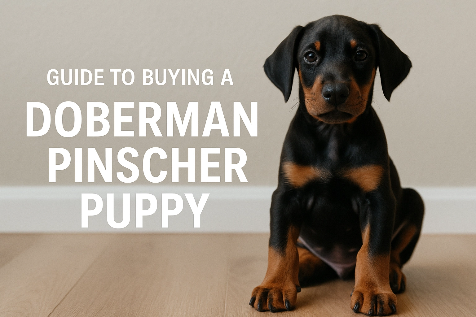 Guide to Buying a Doberman Pinscher Puppy