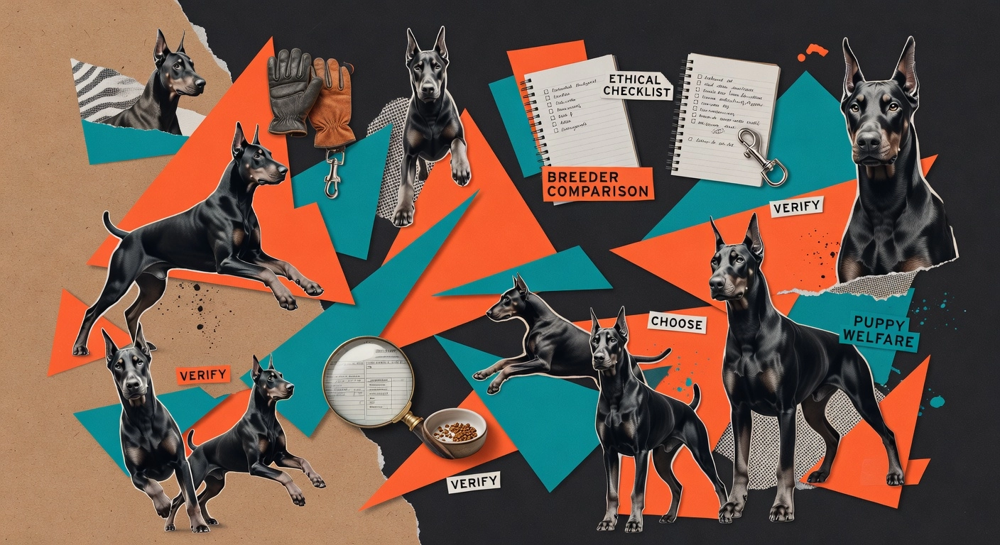 Comparing Doberman Pinscher Breeders for Ethical Choices