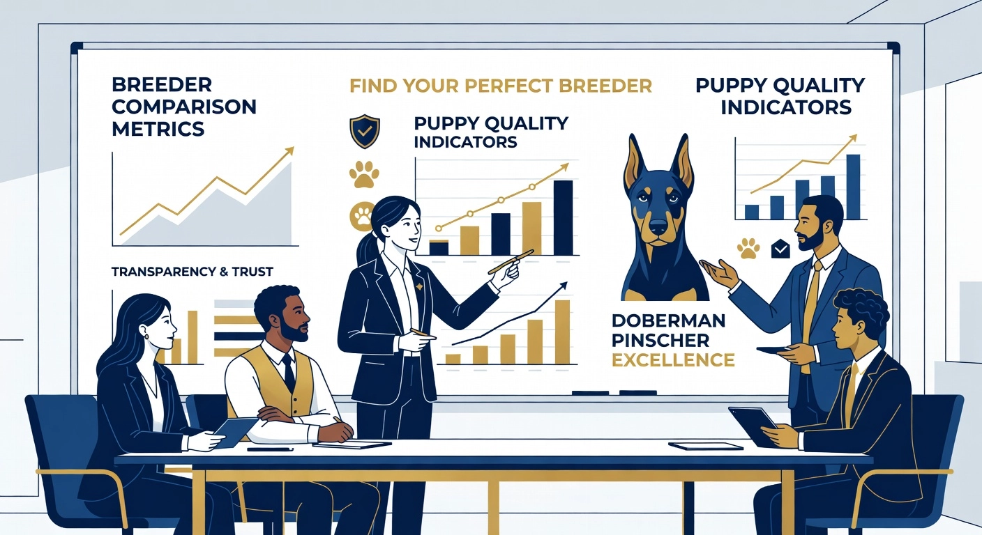 Comparing Doberman Pinscher Puppy Breeders